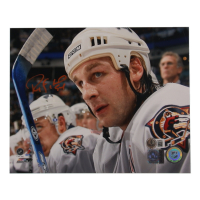 Ryan Smyth Signed Oilers 8x10 Photo (Beckett) at PristineAuction.com