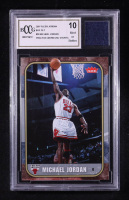 Michael Jordan 2007 Fleer Jordan Box Set Practice-Worn UNC Shorts #90 (BCCG 10) at PristineAuction.com