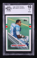 Barry Sanders 1989 Topps Traded #83T RC (BCCG 10) at PristineAuction.com
