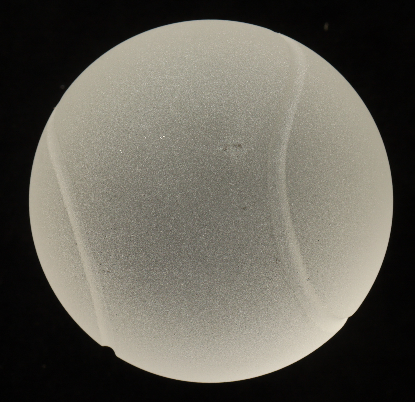 Tiffany & Co. Lead Crystal Tennis Ball With Wood & Acrylic Display Case at PristineAuction.com Tiffany & Co. Lead Crystal Tennis Ball With Wood & Acrylic Display Case at PristineAuction.com