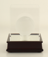 Tiffany & Co. Lead Crystal Tennis Ball With Wood & Acrylic Display Case at PristineAuction.com