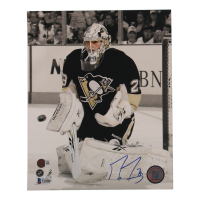 Marc-Andre Fleury Signed Penguins 8x10 Photo (Beckett) at PristineAuction.com