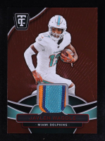 Jaylen Waddle 2024 Totally Certified Totally Certified Materials Mirror Red #18 #31/99 at PristineAuction.com