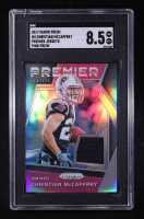 Christian McCaffrey 2017 Panini Premier Jerseys Pink Prizm #4 RC (SGC 8.5) at PristineAuction.com