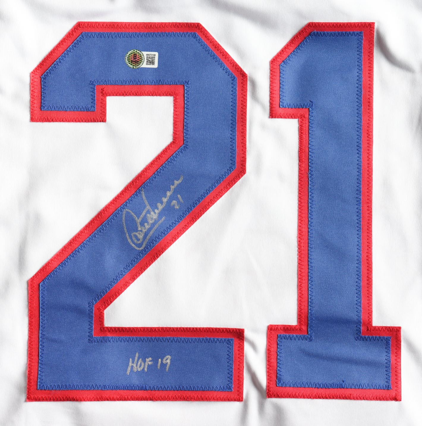 Guy Carbonneau Signed Jersey Inscribed "HOF 19" (Beckett) at PristineAuction.com Guy Carbonneau Signed Jersey Inscribed "HOF 19" (Beckett) at PristineAuction.com