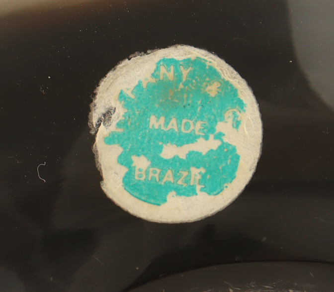 Tiffany & Co Heavy Lead Crystal Apple With Display Case at PristineAuction.com Tiffany & Co Heavy Lead Crystal Apple With Display Case at PristineAuction.com