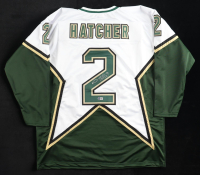 Derian Hatcher Signed Jersey (Beckett) at PristineAuction.com