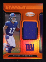 Wan'Dale Robinson 2022 Certified New Generation Jerseys Mirror Orange #20 #022/249 RC at PristineAuction.com