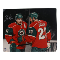 Zach Parise Signed Wild 16x20 Photo (Steiner) at PristineAuction.com