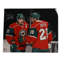 Zach Parise Signed Wild 16x20 Photo (Steiner) at PristineAuction.com