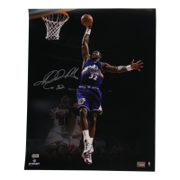 Karl Malone Signed Jazz 16x20 Photo (Steiner) at PristineAuction.com