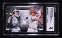 Shohei Ohtani / Babe Ruth 2023 Topps Update Time-Spanning Tandems #TS1 (CGC 9) at PristineAuction.com