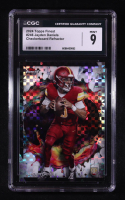 Jayden Daniels 2024 Finest Checkerboard Refractors #246 RC (CGC 9) at PristineAuction.com