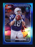 Peyton Manning 2024 Topps Chrome Blue Refractors #86 #071/150 at PristineAuction.com