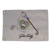 John Daly Signed Daly Logo Pin Flag (PSA) at PristineAuction.com