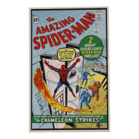 Stan Lee Signed "The Amazing Spider-Man" 13x19 Cover Art Print (Beckett) at PristineAuction.com