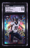 Bo Nix 2024 Topps Chrome Lets Go #LG13 RC (CGC 10) at PristineAuction.com