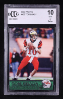 Tom Brady 2000 Pacific #403 RC (BCCG 10) at PristineAuction.com
