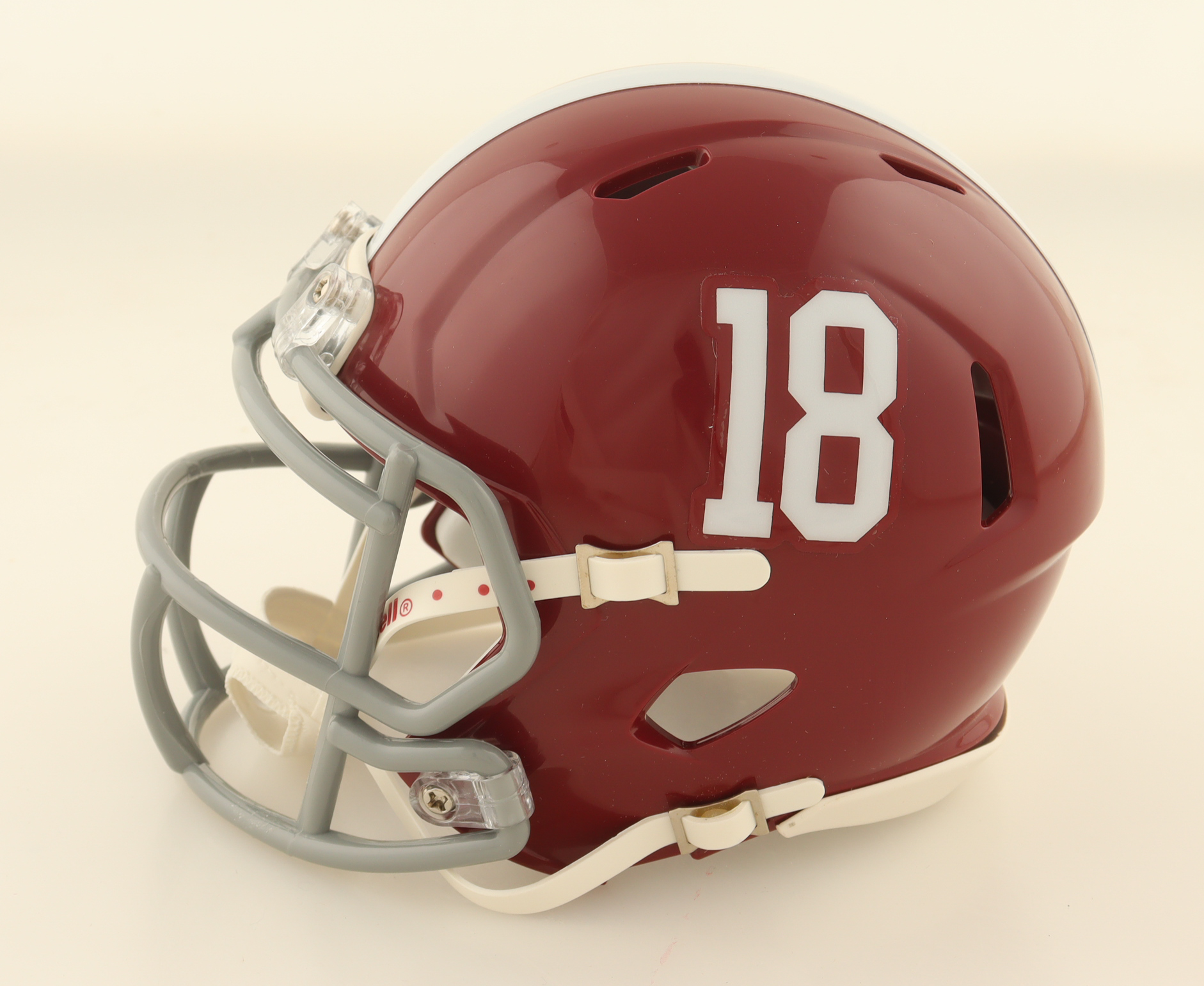 Trevon Diggs Signed Alabama Crimson Tide Speed Mini Helmet (JSA) at PristineAuction.com Trevon Diggs Signed Alabama Crimson Tide Speed Mini Helmet (JSA) at PristineAuction.com