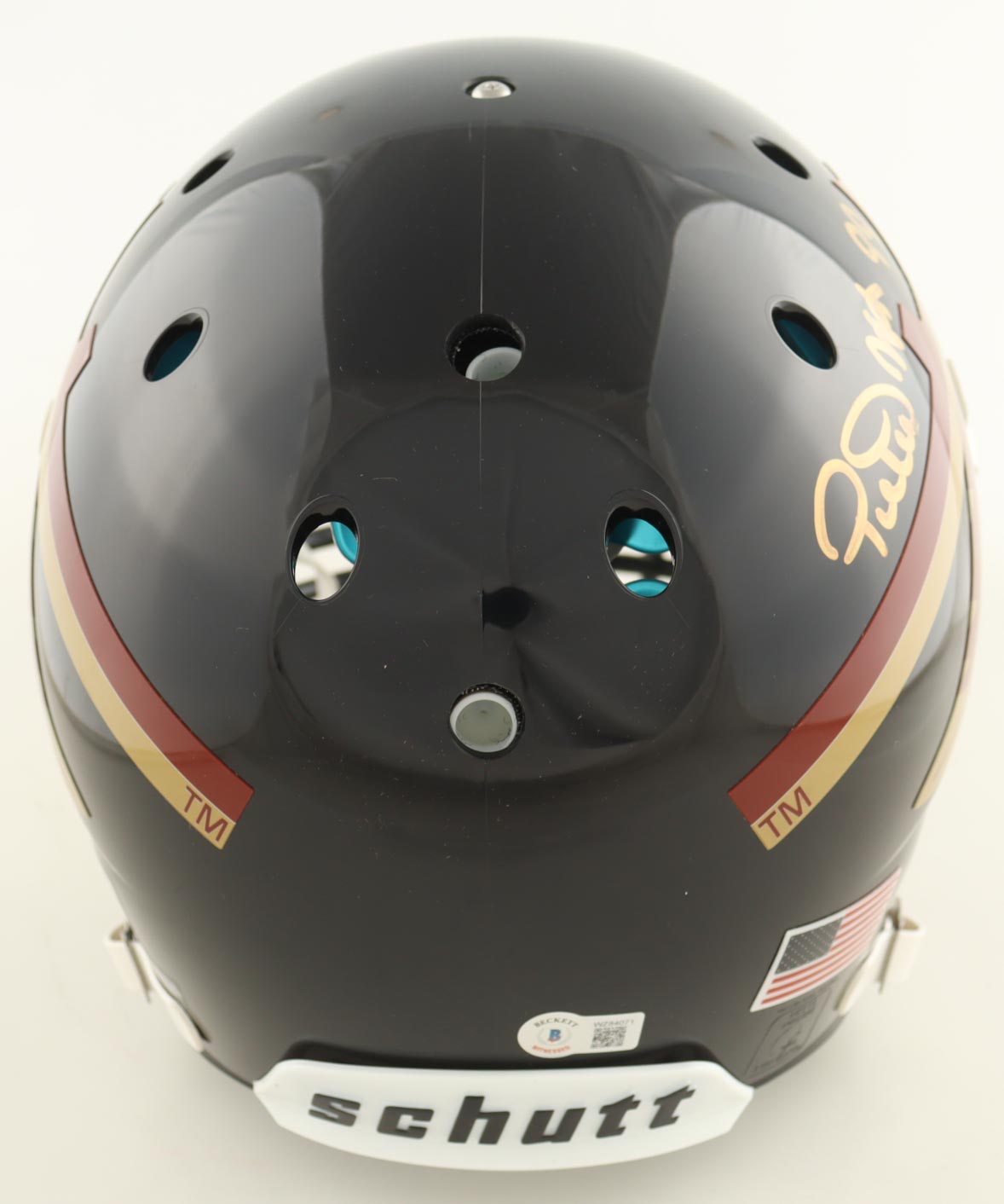 Peter Warrick Signed Florida State Seminoles Full-Size Authentic Helmet inscribed "99 Champs" (Beckett) at PristineAuction.com Peter Warrick Signed Florida State Seminoles Full-Size Authentic Helmet inscribed "99 Champs" (Beckett) at PristineAuction.com