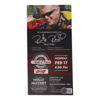 Ricky Rudd Signed Stock Car Racing Hall of Fame Induction Ceremony VIP 4x11 Advertisement (Beckett) at PristineAuction.com