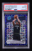 Anthony Edwards 2020-21 Donruss Optic Blue Velocity #151 RR RC (PSA 10) at PristineAuction.com