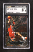 Michael Jordan 1996-97 Metal #241 MS (CGC 8.5) at PristineAuction.com