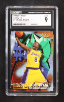 Kobe Bryant 1996-97 Fleer Lucky 13 #13 RC (CGC 9) at PristineAuction.com