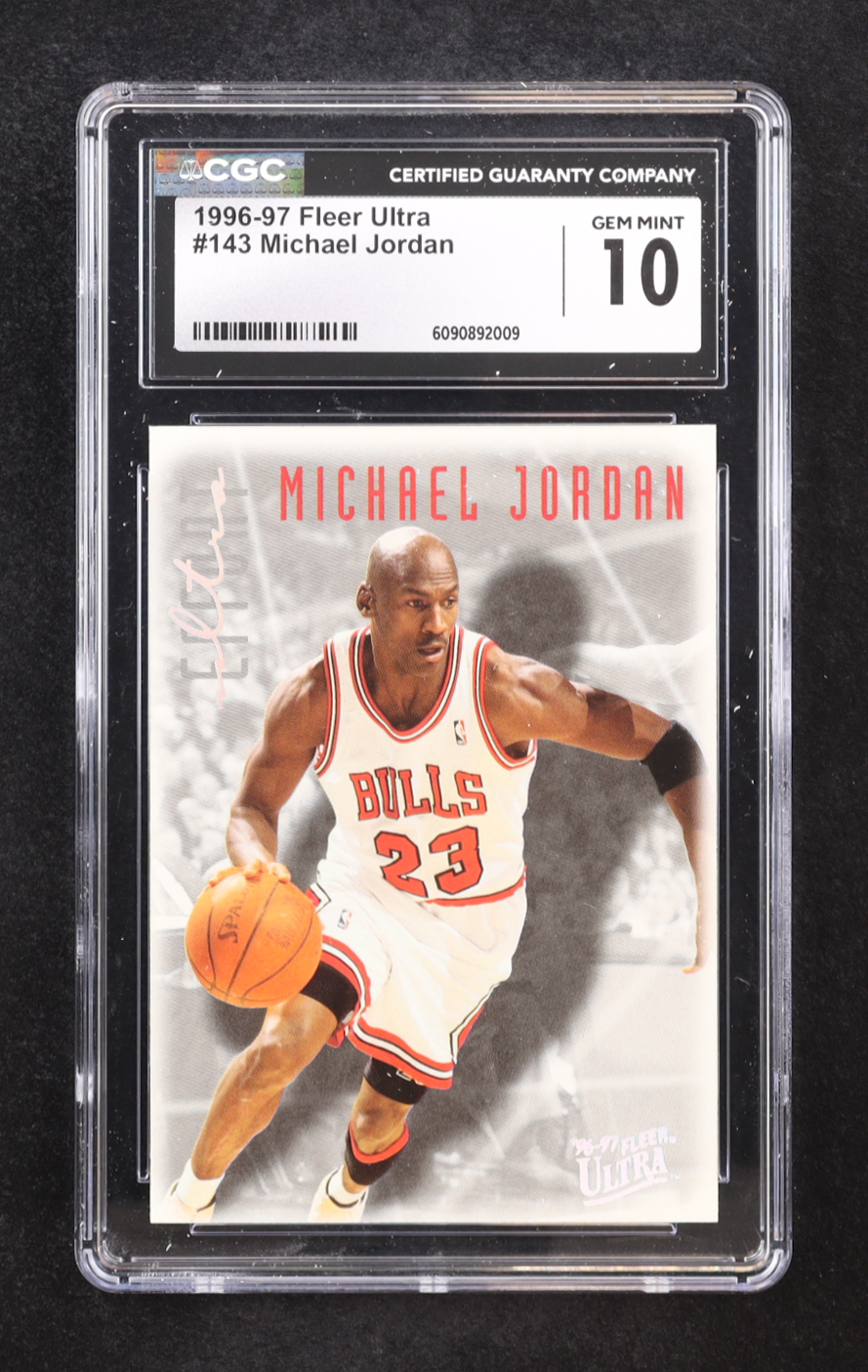 Michael Jordan 1996-97 Ultra #143 (CGC 10) at PristineAuction.com Michael Jordan 1996-97 Ultra #143 (CGC 10) at PristineAuction.com