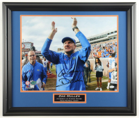 Dan Mullen Signed Florida Gators Custom Framed Photo Display Inscribed "Go Gators!" (Sports Collectible) at PristineAuction.com