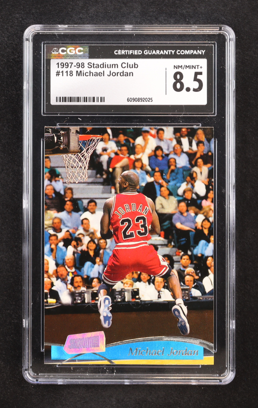 Michael Jordan 1997-98 Stadium Club #118 (CGC 8.5) at PristineAuction.com Michael Jordan 1997-98 Stadium Club #118 (CGC 8.5) at PristineAuction.com