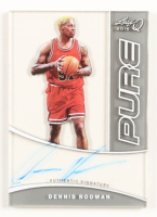 Dennis Rodman 2015 Leaf Q Pure Autographs Charcoal #PADR1 at PristineAuction.com