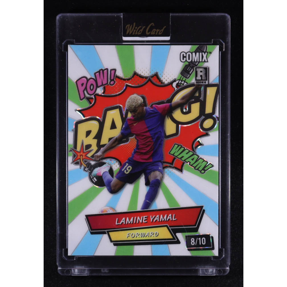 Lamine Yamal 2024 Wild Card Comix #ACBG-LY03 RC #8/10 at PristineAuction.com