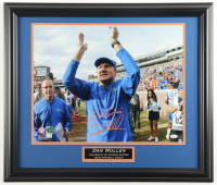 Dan Mullen Signed Florida Gators Custom Framed Photo Display Inscribed "Go Gators!" (Sports Collectible) at PristineAuction.com