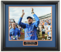 Dan Mullen Signed Florida Gators Custom Framed Photo Display Inscribed "Go Gators!" (Sports Collectible) at PristineAuction.com