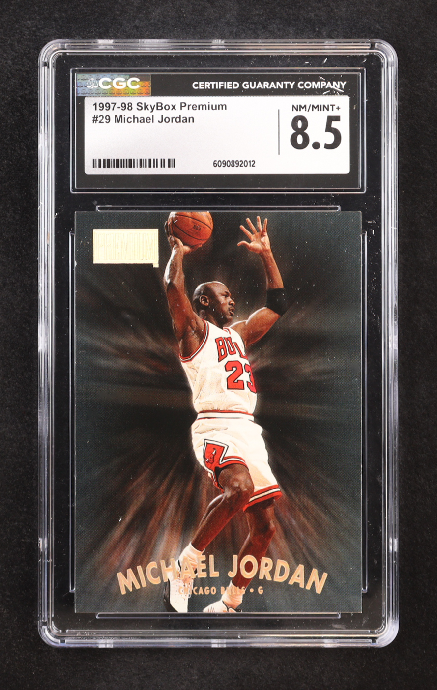 Michael Jordan 1997-98 SkyBox Premium #29 (CGC 8.5) at PristineAuction.com Michael Jordan 1997-98 SkyBox Premium #29 (CGC 8.5) at PristineAuction.com
