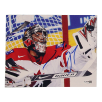 Cam Ward Signed Team Canada 8x10 Photo (JSA) at PristineAuction.com