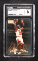 Michael Jordan 1997-98 SkyBox Premium #29 (CGC 8) at PristineAuction.com