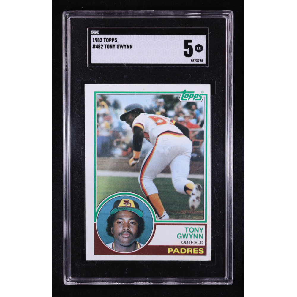 Tony Gwynn 1983 Topps #482 RC (SGC 5) at PristineAuction.com