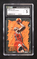 Michael Jordan 1996-97 Fleer #123 HL (CGC 5) at PristineAuction.com