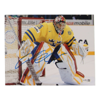 Jacob Markstrom Signed Team Sweden 8x10 Photo (JSA) at PristineAuction.com