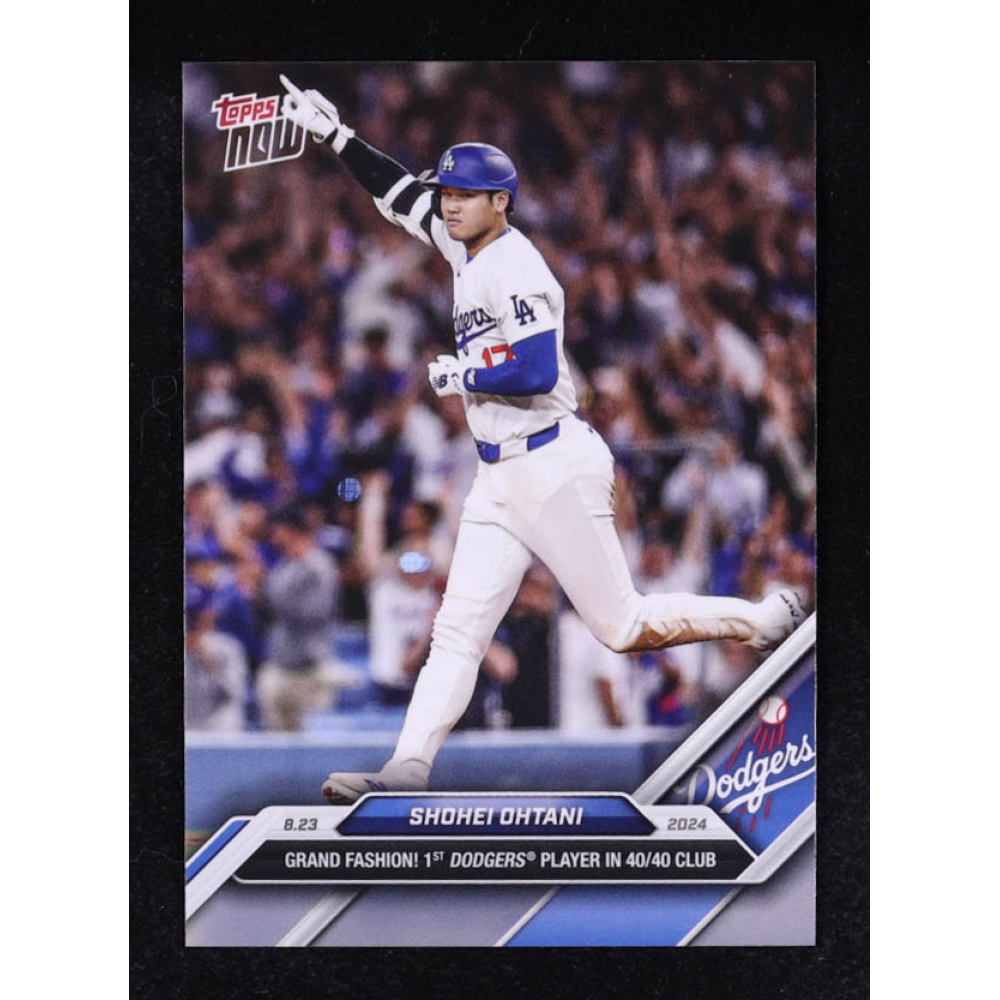 Shohei Ohtani 2024 Topps Now #584 at PristineAuction.com