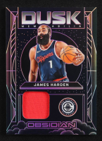 James Harden 2024-25 Panini Obsidian Dusk Memorabilia #22 #25/93 at PristineAuction.com