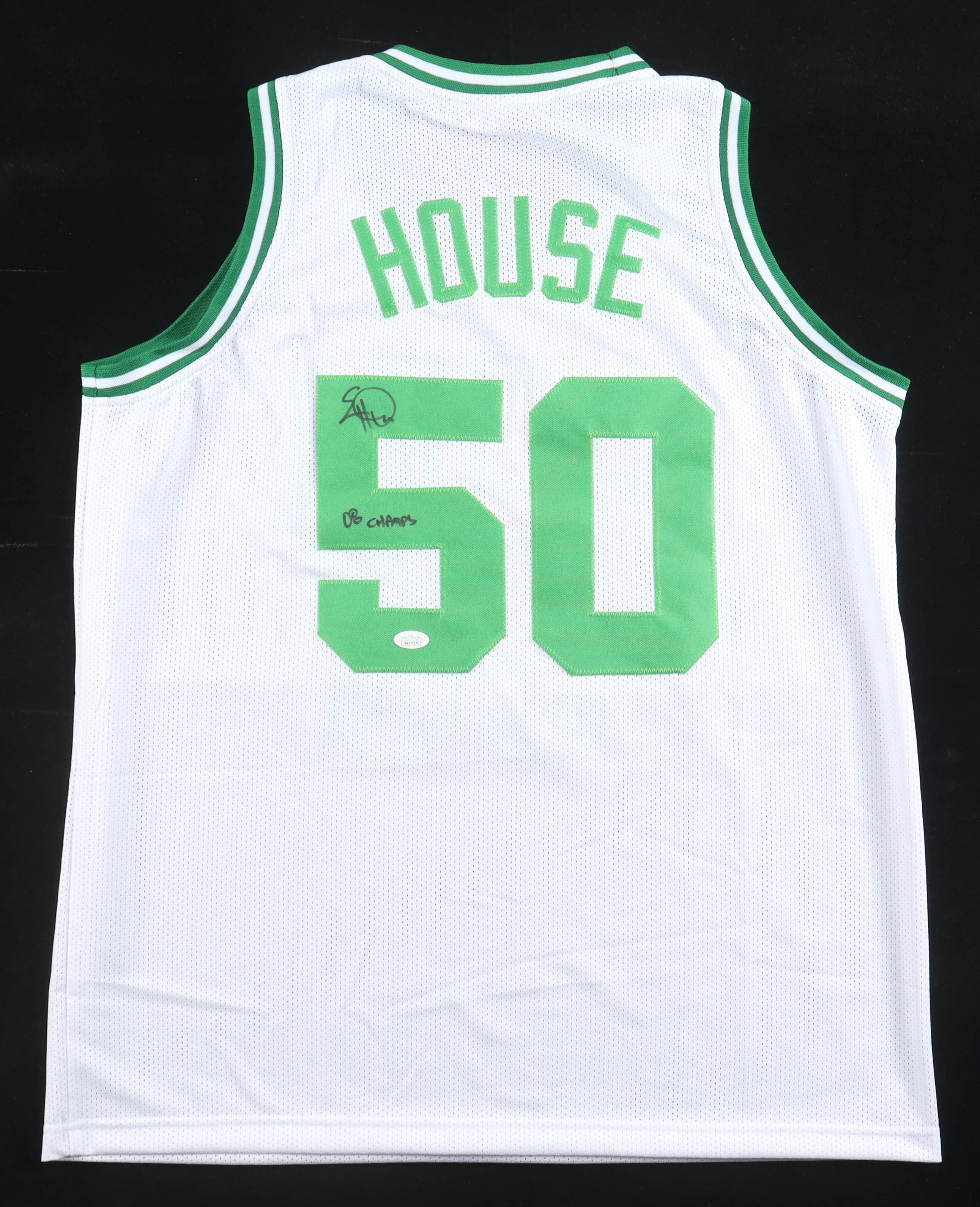 Eddie House Signed Jersey Inscribed "08 Champs" (JSA) at PristineAuction.com Eddie House Signed Jersey Inscribed "08 Champs" (JSA) at PristineAuction.com