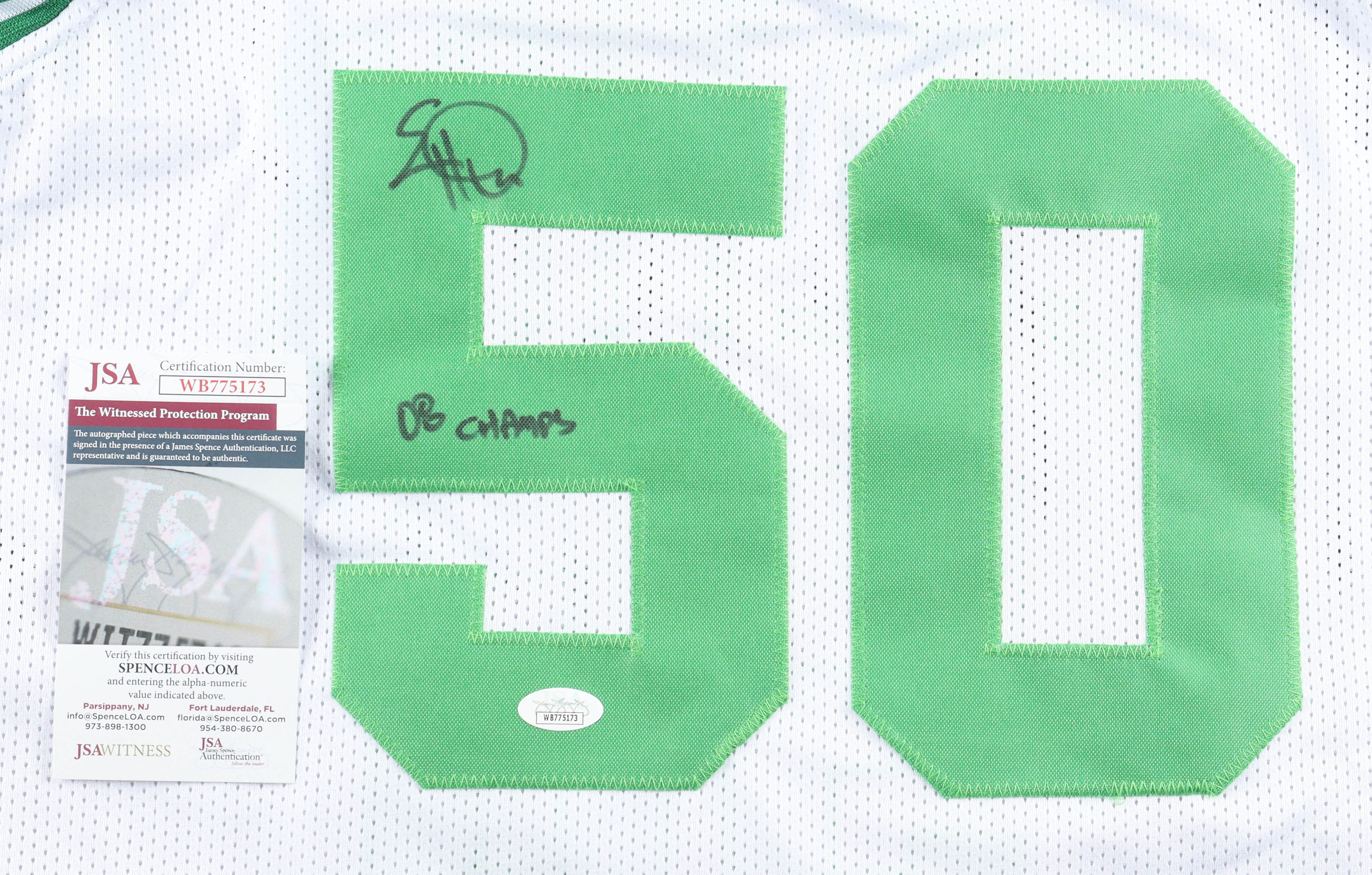 Eddie House Signed Jersey Inscribed "08 Champs" (JSA) at PristineAuction.com Eddie House Signed Jersey Inscribed "08 Champs" (JSA) at PristineAuction.com