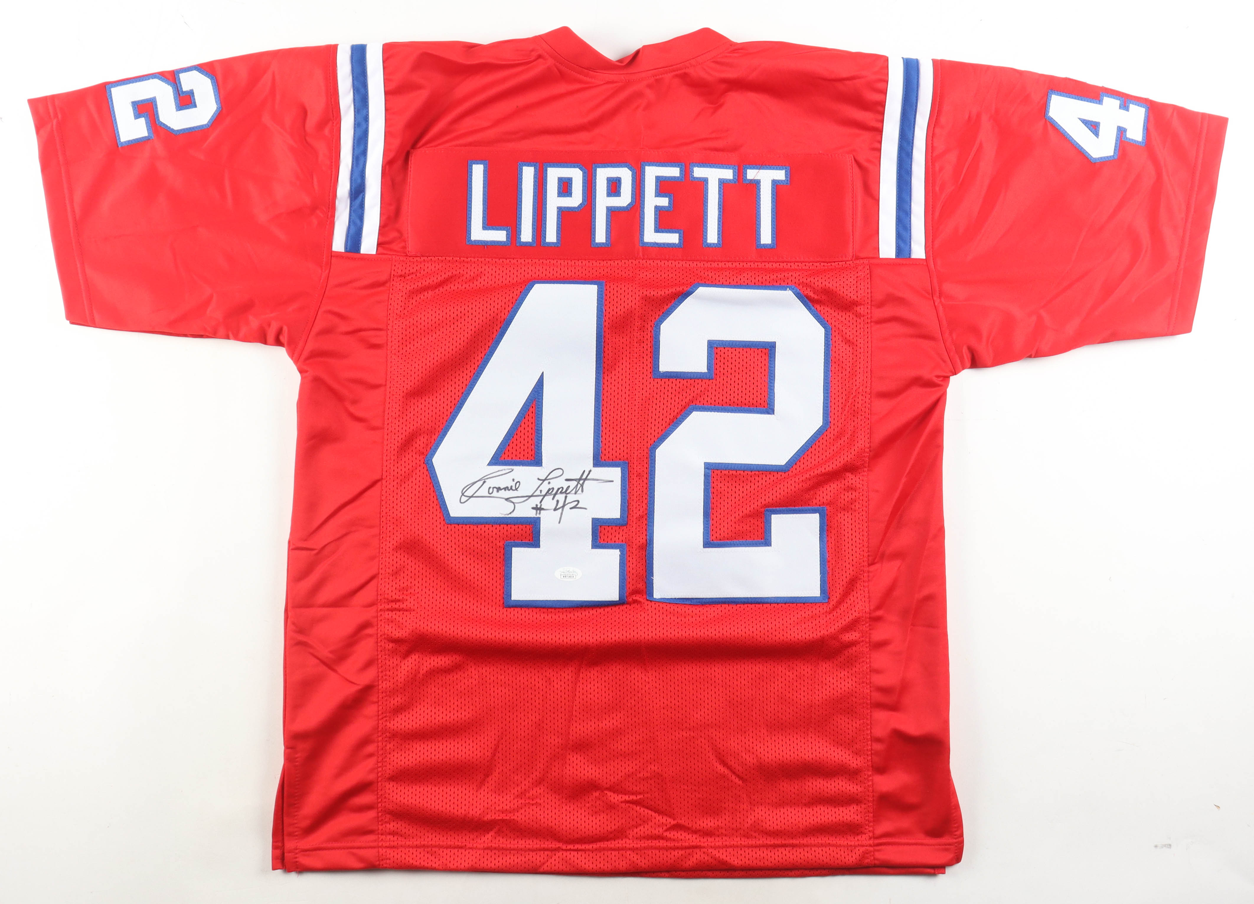 Ronnie Lippett Signed Jersey (JSA) at PristineAuction.com Ronnie Lippett Signed Jersey (JSA) at PristineAuction.com