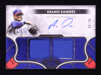 Aramis Ramirez 2025 Topps Tier One Relic Autographs Blue Dual Relics #AT1RARA #18/99 at PristineAuction.com