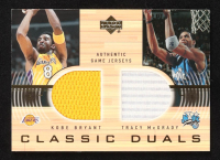 Kobe Bryant / Tracy McGrady 2001-02 Upper Deck Classic Duals Jerseys #KB/TM at PristineAuction.com