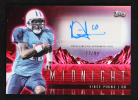 Vince Young 2024 Topps Midnight Horizon Signatures Twilight #HZSVY #77/99 at PristineAuction.com