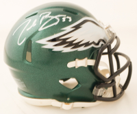 Zack Baun Signed Eagles Speed Mini Helmet (Beckett) at PristineAuction.com